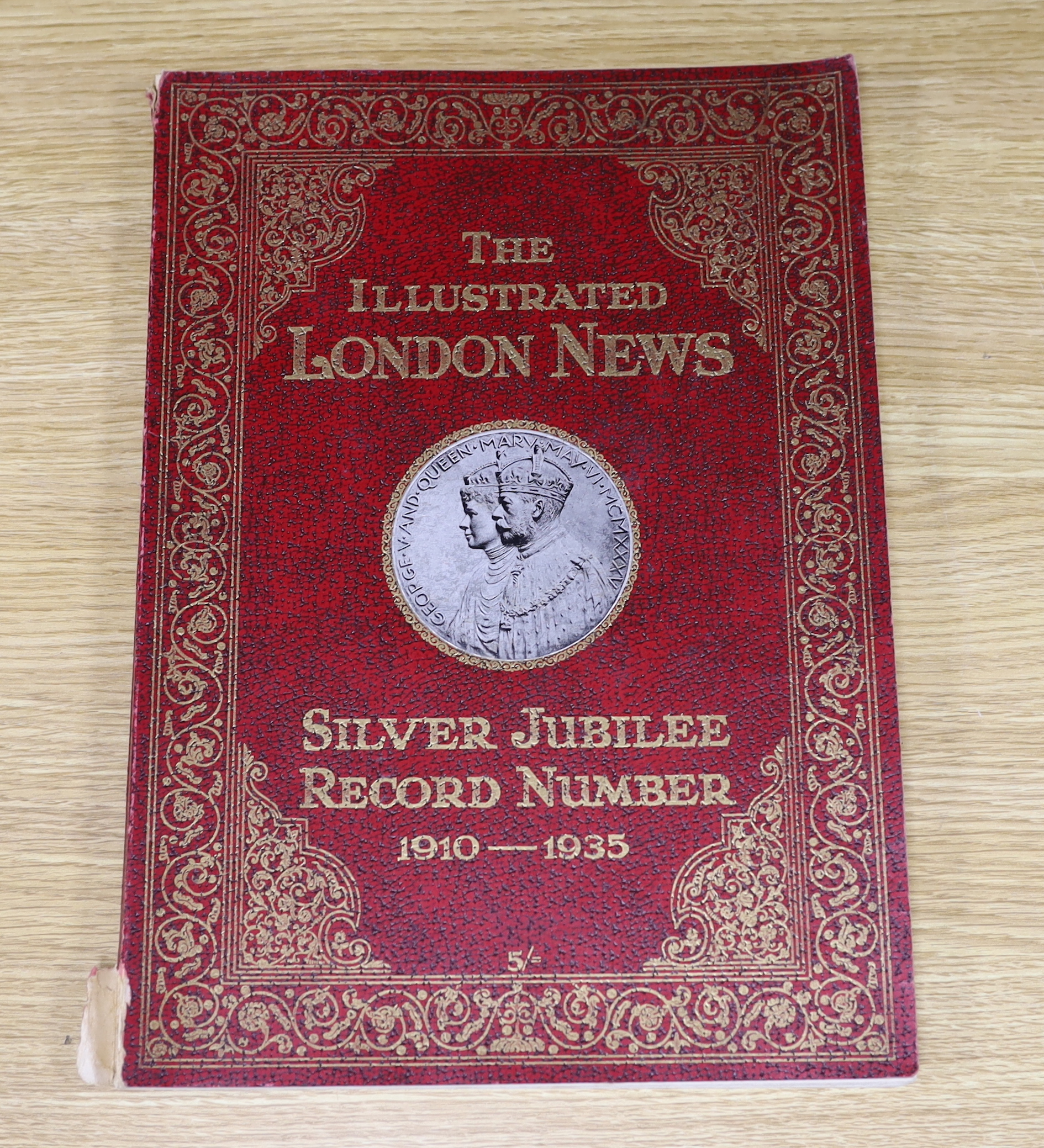 The Illustrated London News - 1853 (vol.2); 1870 (vol.2); 1873 (vol.2). many illus. throughout (some d-page or folded); various old bindings, folio; sold with ILN. Silver Jubilee Record Number, 1910-1935. illus.(some col